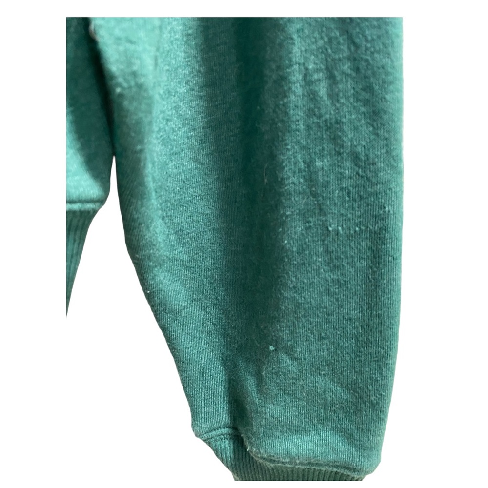 American Eagle Green‎ Pullover, Green Sherpa Lined Collar 2 Button up size XS - Picture 5 of 7
